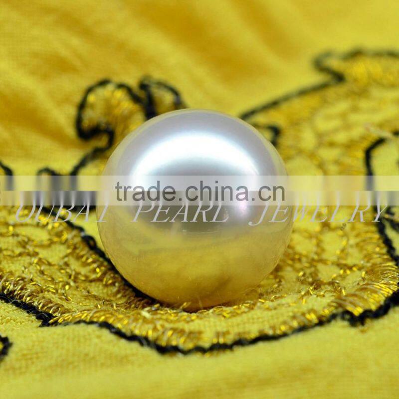 AAA 10-11mm white round south sea pearl