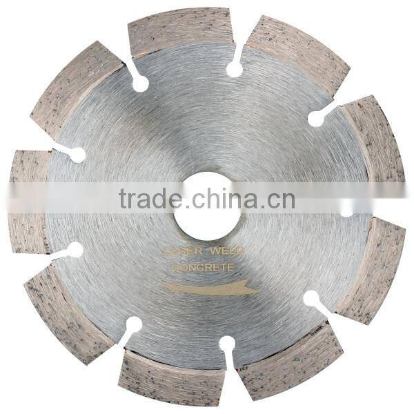 high quality laser welding saw blade for reinforced concrete/ diamond blade for concrete/diamond tool manufacturer