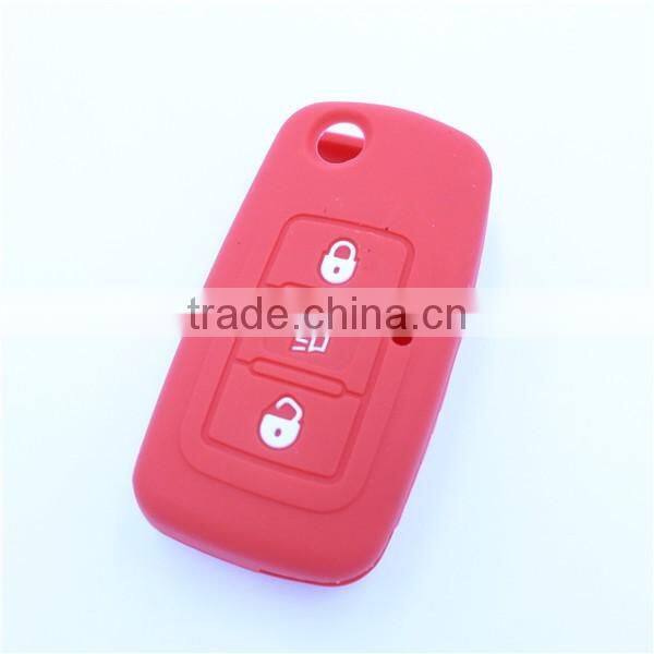 Silicone car key shell for Great wall 3 buttons remote keys