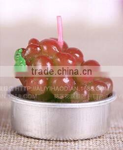 Cactus and Grape Plant Birthday Scented Candle