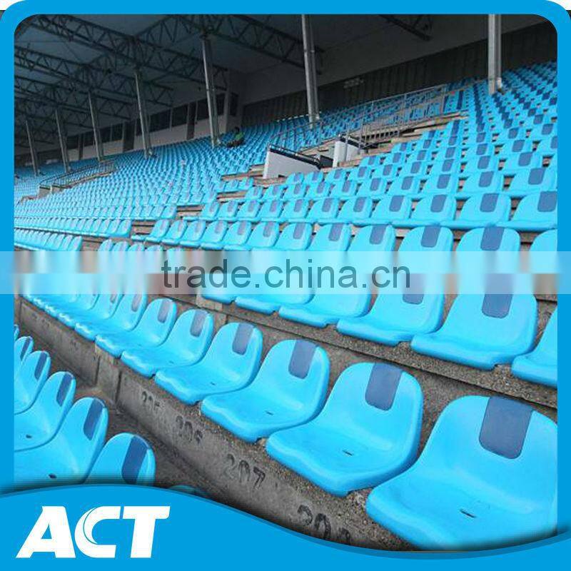 plastic molded composite bucket seats for stadium