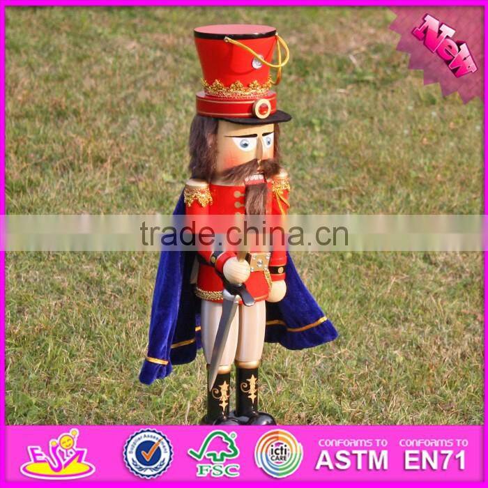 Wholesale Christmas wooden 3d collectible toys for kids W02A250-S