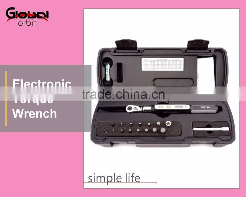 Hardware 1-85Nm 3/8 Inch Reversible Drive Ratchet LCD Display Digital Electronic Torque Wrench