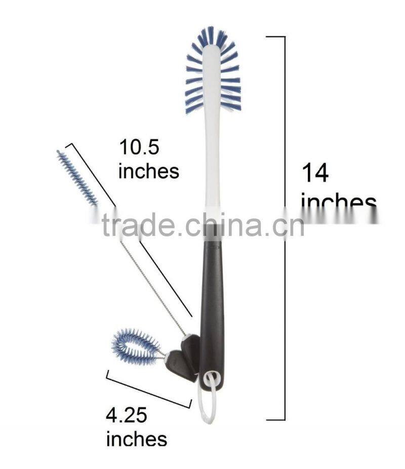 2016 amazon best selling kitchen tools water bottle cleaning brush set