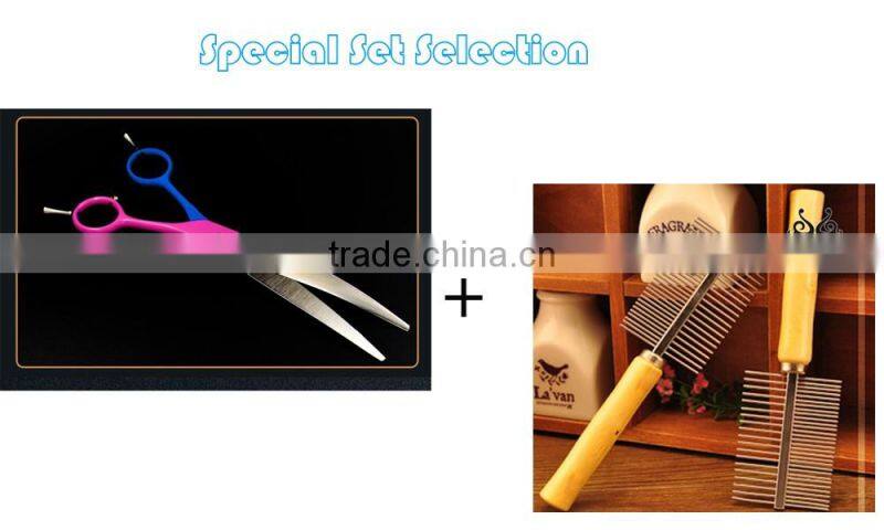 2017 Dog Grooming Equipment, Telfon Coating Dog Cutting Scissors Japan, Pet Cleaning Grooming Products