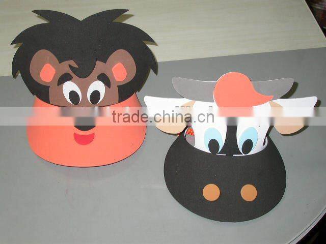 Animal hat EVA foam visor