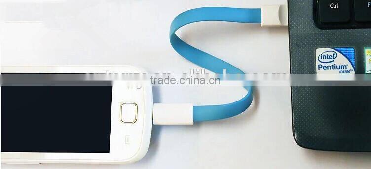 popular fabric micro magnetic usd cable for iPhone and Samsung