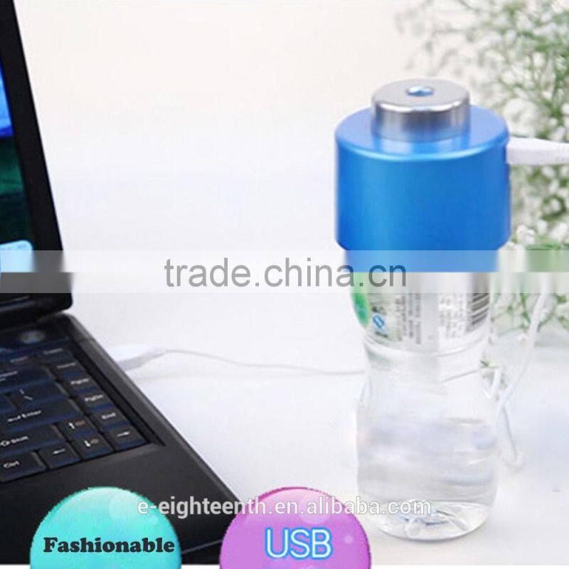 2017 USB Mini Mineral water bottle cap (without bottle) Portable Small air humidifier