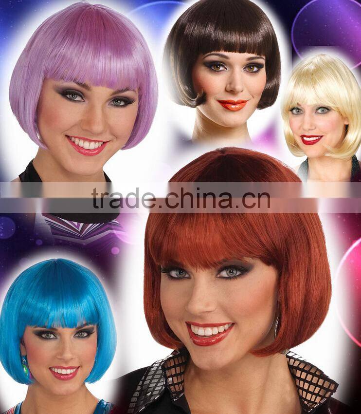 2015 fashion Lolita deep powder hair wave curly Cosplay wig party hair