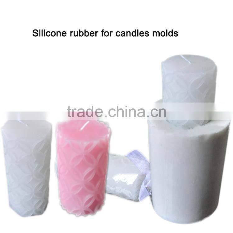 Wholesale empty candle molds silicone for 3d decorative candle jars