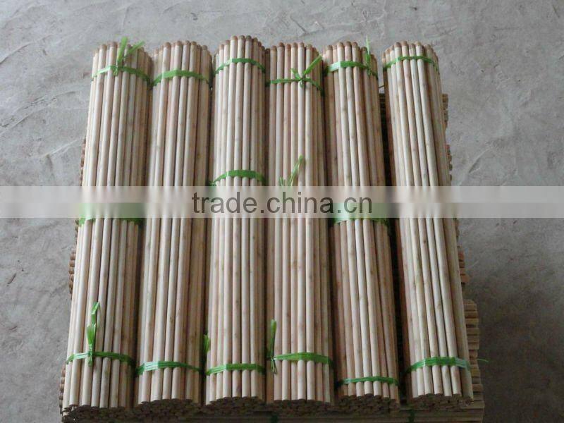 wooden mop stick handle