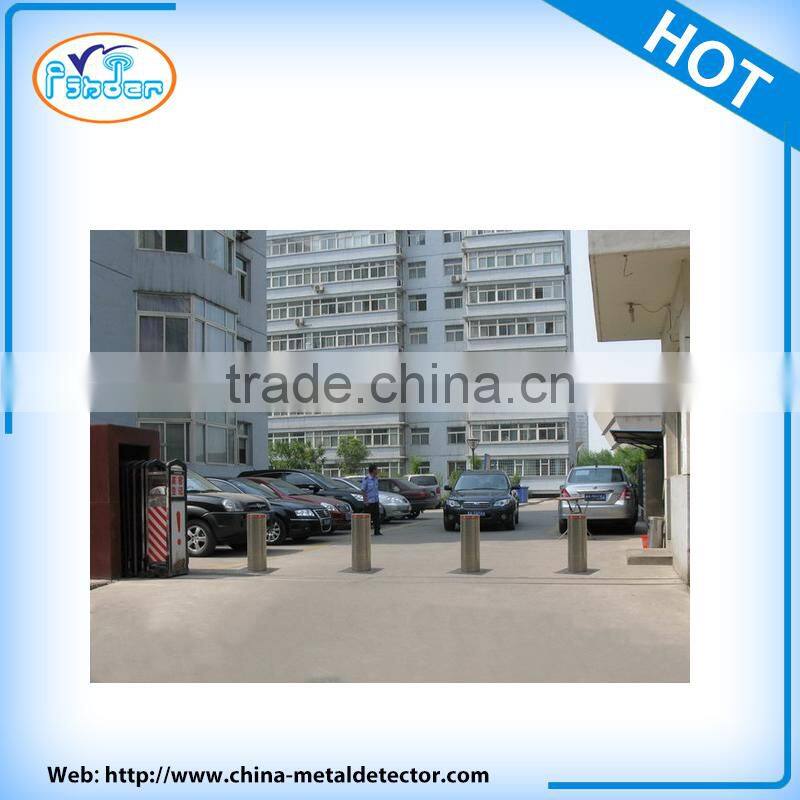 Full Automatic electric parking rising bollards/Anti-terrorist car block automatic rising bollard