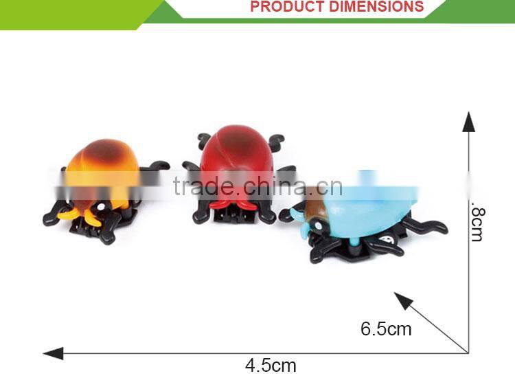 Wholesale Child plastic wind up insect cartoon zoo animal toys