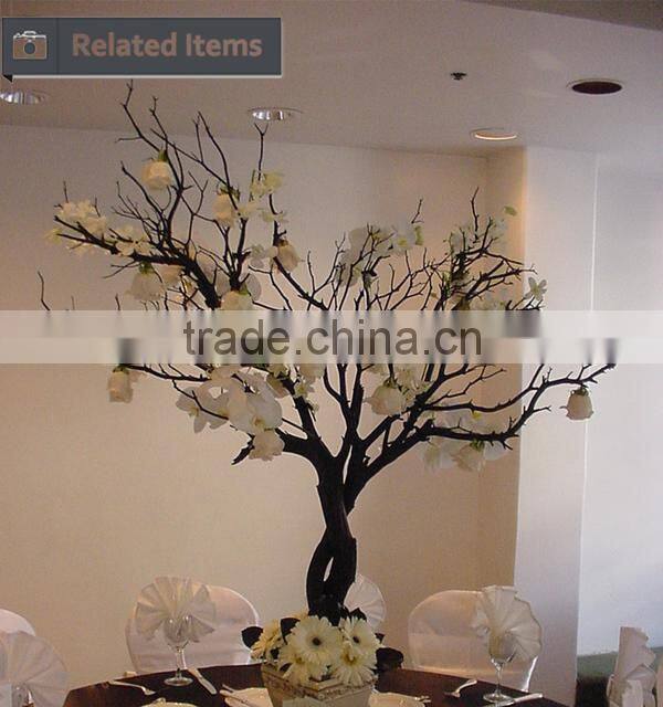 Artificial jewelry hanging centerpiece dry tree branch for wedding decoration supply and showcase decoration