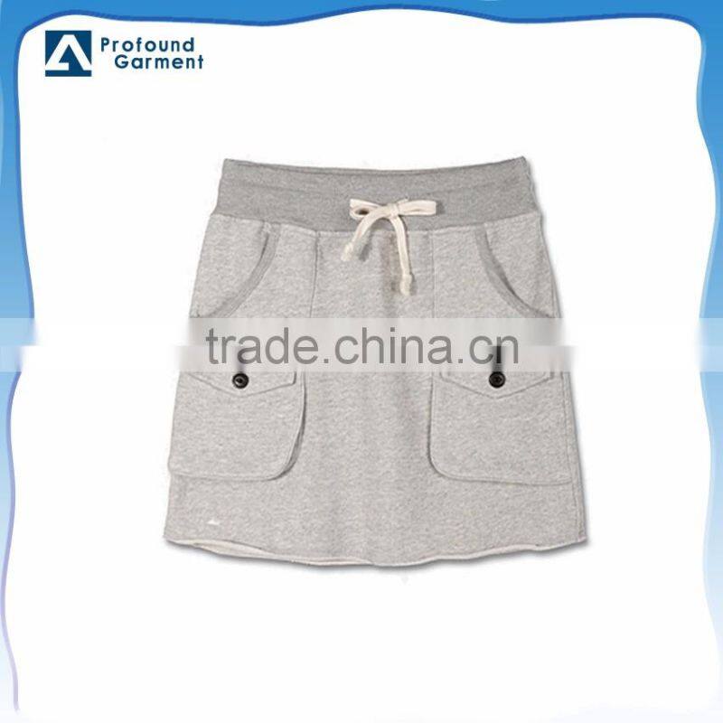 pure color plus size fancy new lady fashion vintage dress names latest long a line skirt design in corduroy fabric with bottons