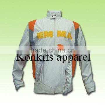 100% high quality polyester mesh fabric auto Customize classic high quality race car jackets