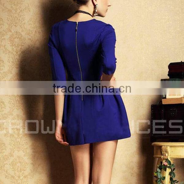 HD-D66 new style OEM factory women dresses/casual chiffion dress