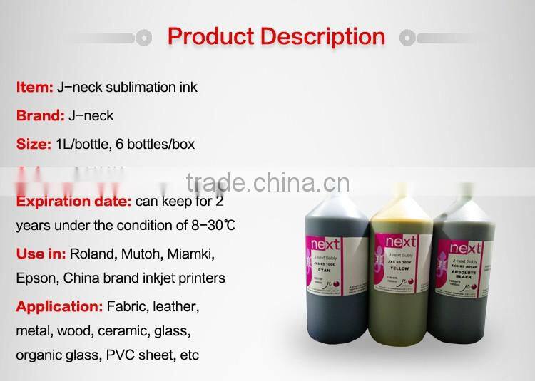 j-next sublimation ink