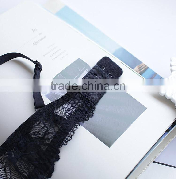 Cheap Free Sample Push Up Ladies Nylon Bra and Panties Set