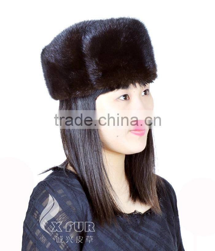 CX-C-92A New Products Custom Unisex Fashion Mink Fur Man Luxury Russia Winter Hat