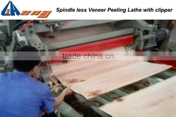 CNC Spindle less Veneer Peeling Machine with Clipper, BXQJ1827/5
