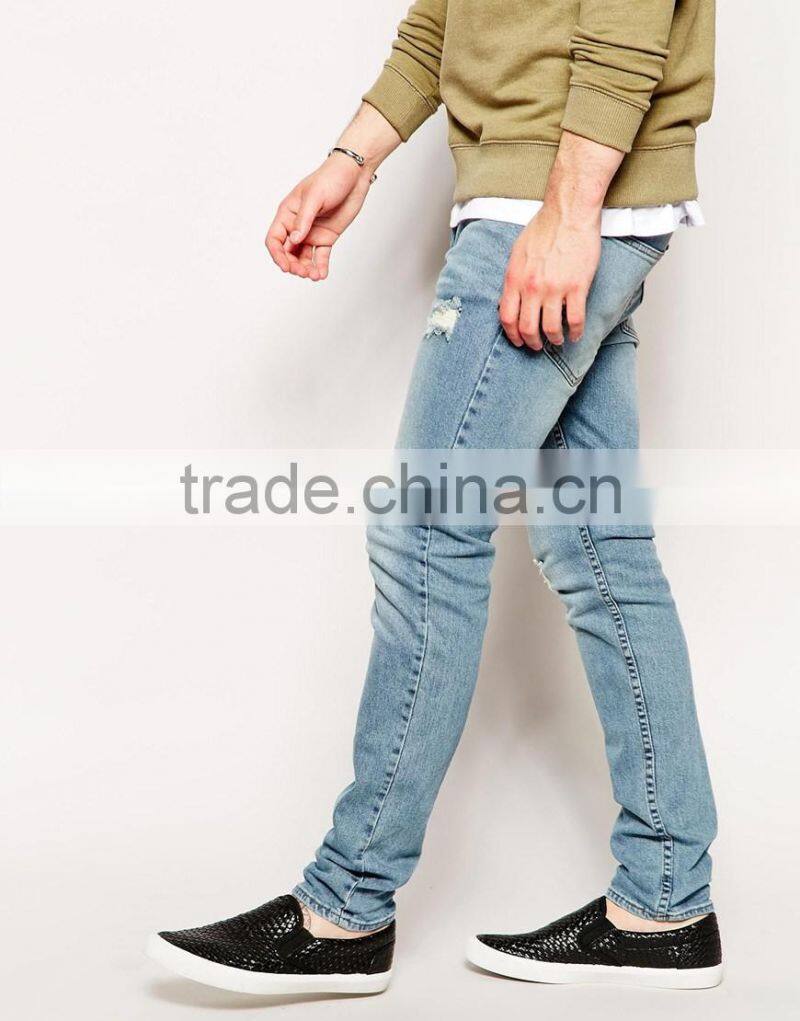 2016 fashion new design mens jeans wholesale china