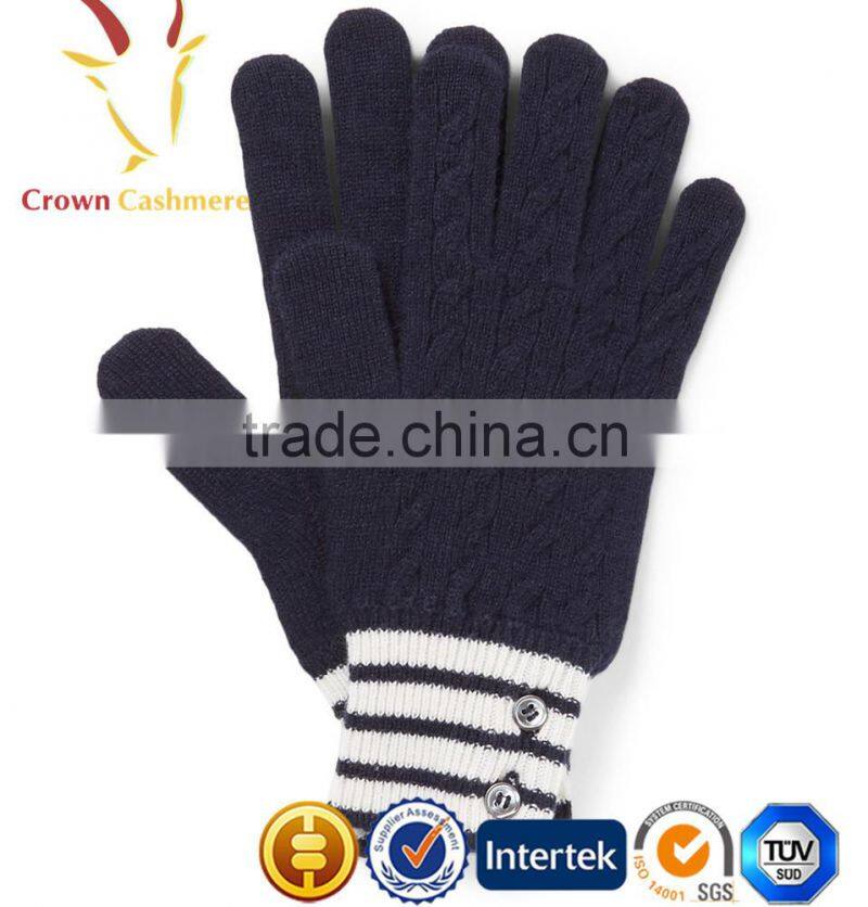 Men cheap winter knit gloves funny winter glove