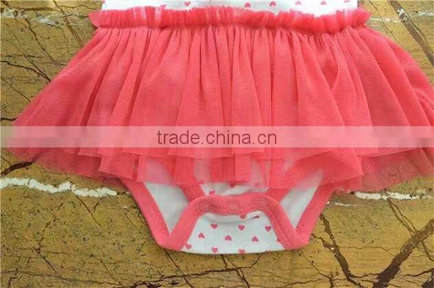 New Pattern Cotton Boutique Girl Clothing Baby Girl Romper