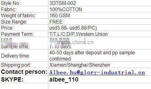 Wholesale Creative Diaoser 3D Printing T-shirt 3d