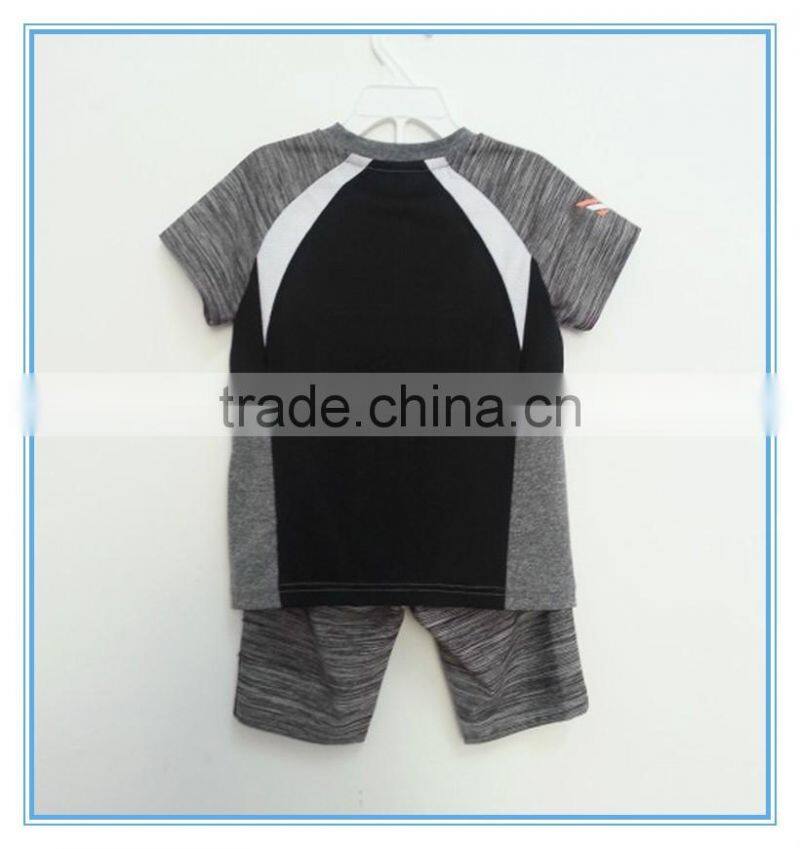 2016 summer kids clothes boys clothing sets printed short sleeve 2 pcs children boy clothes