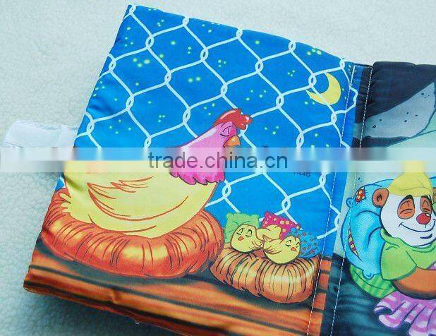 colorful cloth book,educational books