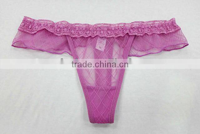 Stylish pictures of women in transparent panties with solid and fresh light blue fabric