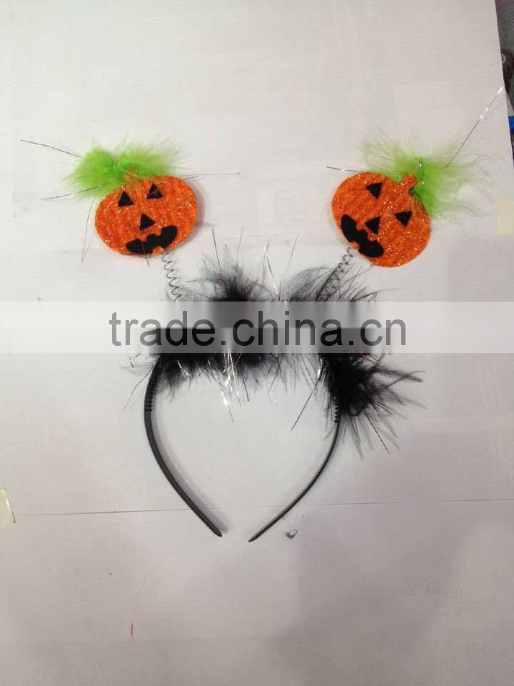 2015 New Design Children's Halloween Pumpkin Headband