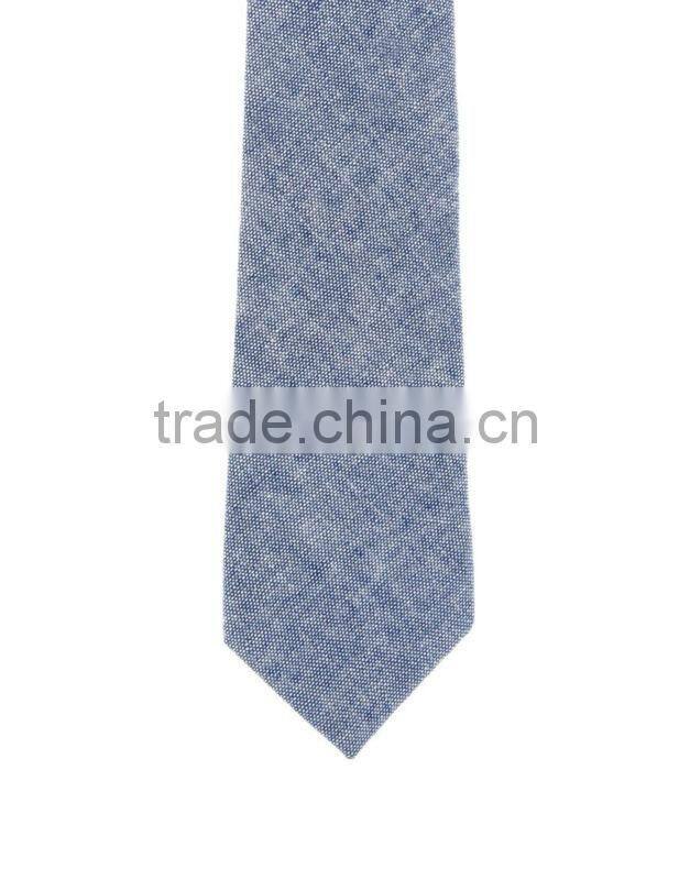 tweed tie in wool mix