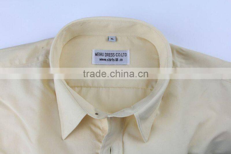 100% cotton long sleeve two chest pockets men's workwear work shirts