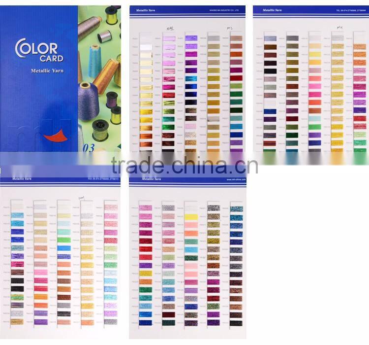 China MH type metallic yarn for Embroidery