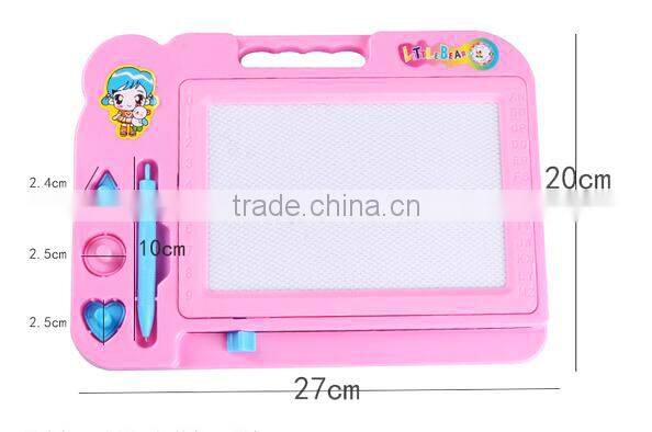 Hot selling Intelligent children magnetic plastic painting board