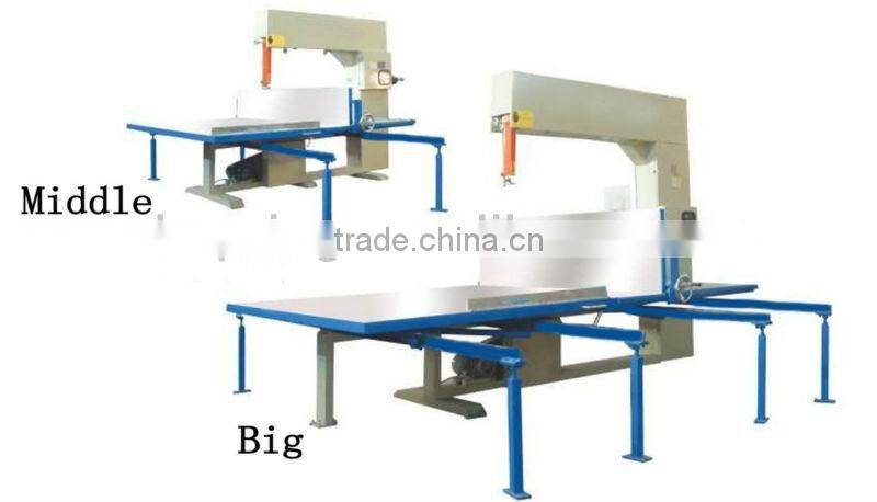 Competitive price horizontal mattress foam cutter / cutting machine
