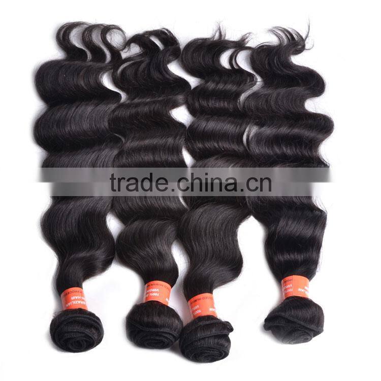 wholesale virgin cuticle correct remy deep wave human hair bulk
