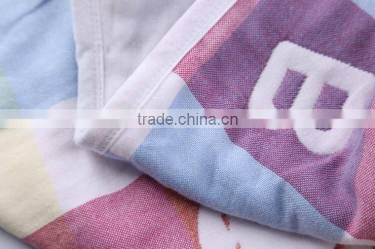 Health germproof soft cotton baby and children towel blanket cover or bath towel