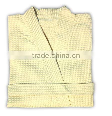 100%cotton walf bath robe