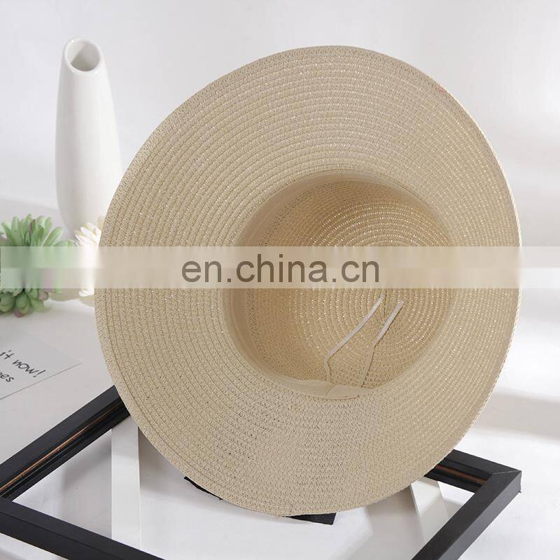 Straw Hat Topee Butterfly Beach Hat