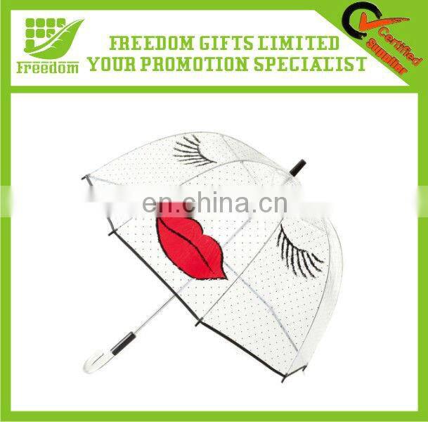 Most Popular Lady Style Clear Bubble Umbrella
