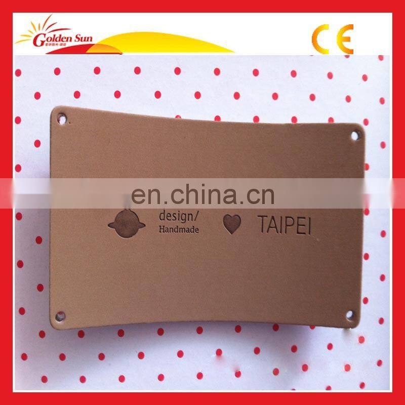 High Quality Hot Stamping Logo Leather Patch
