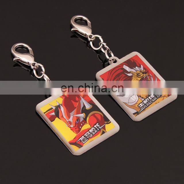 custom cartoon keychain zinc alloy keychain