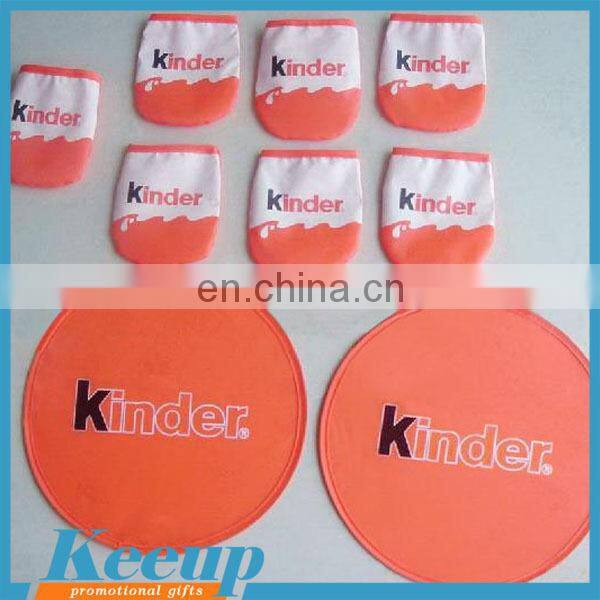 2015 Hot sale new products advertising PP Plastic Material frisbee and flying disc for playing