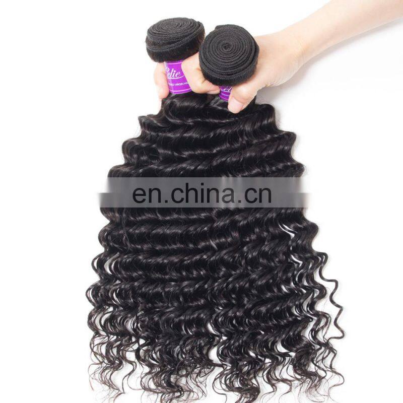 Malaysian afro kinky curl sew in hair weave