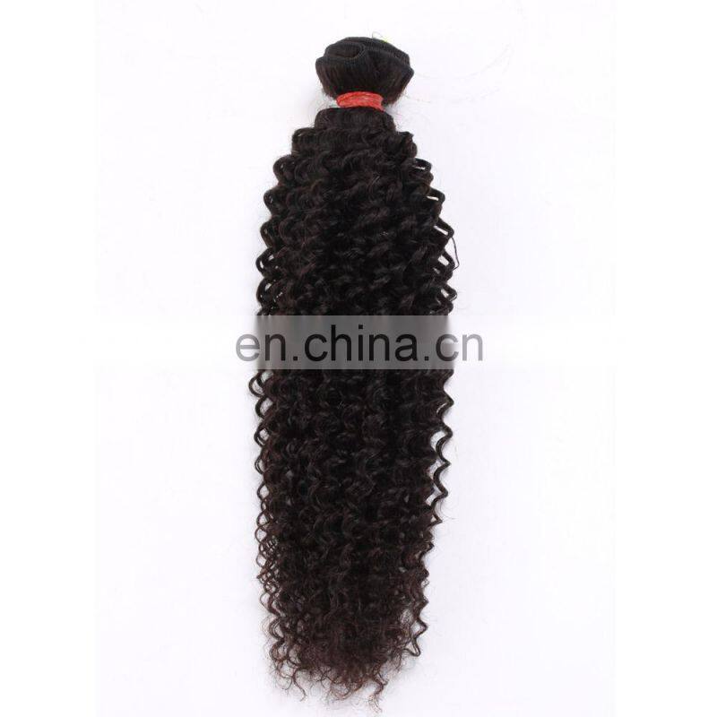China unprocessed wholesale hair bundle weft afro kinky hair extensions
