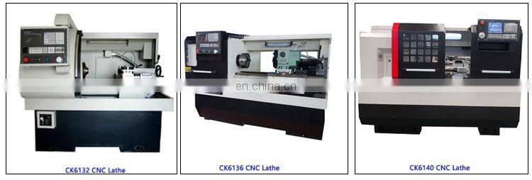 CK6140 Horizontal precision single spindle automatic metal cnc lathe machine