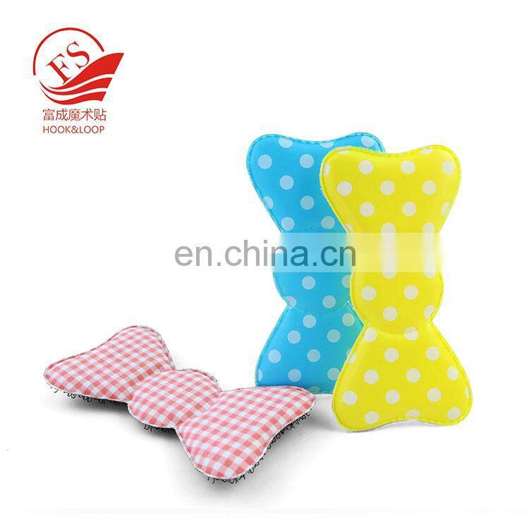 Nylon Square magic tape hair clip/hair sticker